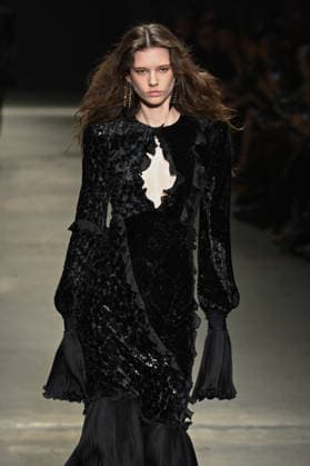 Milan, Milan Women s Fashion Week Fall Winter 2026 27 - Women s Fashion, Fall Winter 2026 27 - Roberto Cavalli fashion show - catwalk in the photo: model  Copyright: xSimonaxChiocciax xipa-agency.netx xFotosickix IPA_Agency_IPA72074184