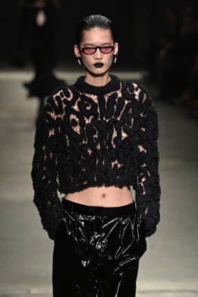 Milan, Milan Women s Fashion Week Fall Winter 2026 27 - Women s Fashion, Fall Winter 2026 27 - Roberto Cavalli fashion show - catwalk in the photo: model  Copyright: xSimonaxChiocciax xipa-agency.netx xFotosickix IPA_Agency_IPA72074180
