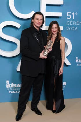 CELEBRITES : 51eme cÃ rÃ monie des CÃ sar du cinÃ ma - 26 02 2026 Jim Carrey et Camille Cottin ParisFrance  Copyright: xMichaelxBaucherx