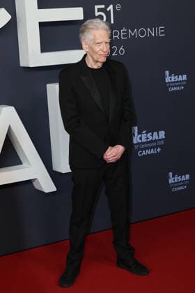 Arrivees sur le tapis rouge pour la 51eme ceremonie des CESAR a lOlympia Red carpet arrivals for the 51st CESAR Awards ceremony at Olympia Hall 453480 2026 02 26 Cronenberg, David  Copyright: xSebastienxFremontx xStarfacex STAR_453480_137