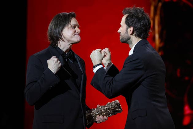 La 51ème cérémonie des CESAR sur scène, à lOlympia 51st CESAR Awards ceremony takes place on Olympia Hall the stage 453479 2026 02 27 PARIS France Carrey, Jim Lavernhe, Benjamin  Copyright: xRomualdxMeigneuxx xStarfacex STAR_453479_058