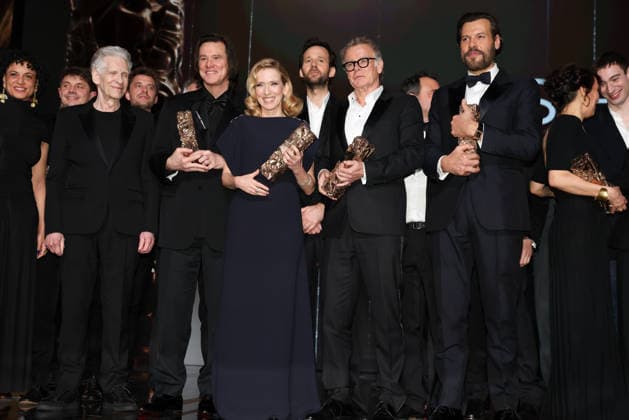 La 51ème cérémonie des CESAR sur scène, à lOlympia 51st CESAR Awards ceremony takes place on Olympia Hall the stage 453479 2026 02 27 PARIS France Carrey, Jim Drucker, Léa Dubosc, Franck Lafitte, Laurent Lottin, Pierre Cronenberg, David  Copyright: xRomualdxMeigneuxx xStarfacex STAR_453479_070