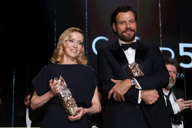La 51ème cérémonie des CESAR sur scène, à lOlympia 51st CESAR Awards ceremony takes place on Olympia Hall the stage 453479 2026 02 27 PARIS France Drucker, Léa Lafitte, Laurent  Copyright: xRomualdxMeigneuxx xStarfacex STAR_453479_077