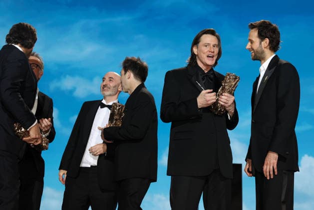 La 51ème cérémonie des CESAR sur scène, à lOlympia 51st CESAR Awards ceremony takes place on Olympia Hall the stage 453479 2026 02 27 PARIS France Carrey, Jim Lavernhe, Benjamin  Copyright: xRomualdxMeigneuxx xStarfacex STAR_453479_089