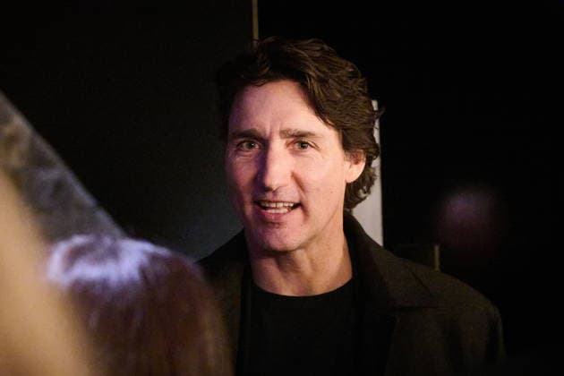 February 26, 2026, Toronto, On, Canada: Former Prime Minister Justin Trudeau arrives at a private screening of his brother Alexandre Trudeau s film Hair of the Bear, in Toronto, on Thursday, Feb. 26, 2026. Toronto Canada  - ZUMAc35_ 20260226_zaf_c35_122 Copyright: xSammyxKoganx