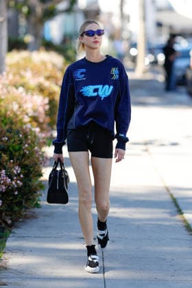 Whitney Port seen out running errands in a pair of shorts showcasing her slim figure and stick skinny legs Featuring: Whitney Port Where: Los Angeles, California, United States When: 26 Feb 2026 Credit: Rachpoot INSTARimages EDITORIAL USE ONLY. NOT FOR USE BY NEWSPAPERS BASED IN THE UK. Copyright: xx instar55509602