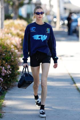 Whitney Port seen out running errands in a pair of shorts showcasing her slim figure and stick skinny legs Featuring: Whitney Port Where: Los Angeles, California, United States When: 26 Feb 2026 Credit: Rachpoot INSTARimages EDITORIAL USE ONLY. NOT FOR USE BY NEWSPAPERS BASED IN THE UK. Copyright: xx instar55509604
