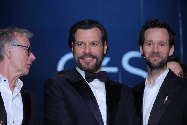 51st Cesar Ceremony Laurent Lafitte and Benjamin Lavernhe during the 51st Cesar Film Awards held at l Olympia on February 26, 2026, in Paris, France. Photo by Nasser Berzane ABACAPRESS.COM Paris France  Copyright: xBerzanexNasser ABACAx