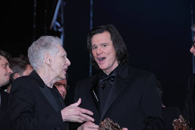 51st Cesar Ceremony David Cronenberg and Jim Carrey during the 51st Cesar Film Awards held at l Olympia on February 26, 2026, in Paris, France. Photo by Nasser Berzane ABACAPRESS.COM Paris France  Copyright: xBerzanexNasser ABACAx