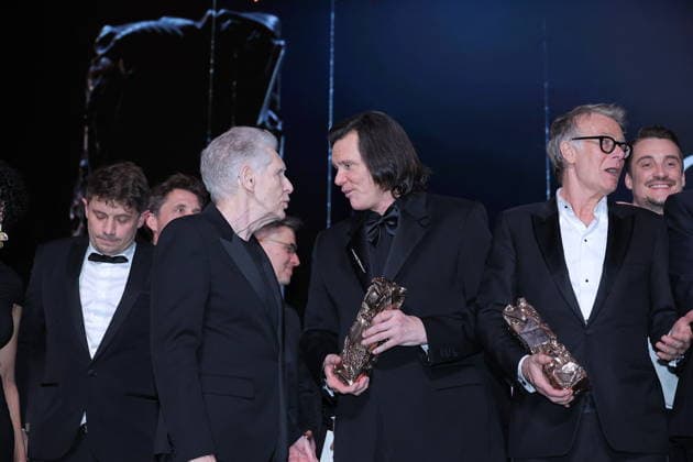 51st Cesar Ceremony David Cronenberg and Jim Carrey during the 51st Cesar Film Awards held at l Olympia on February 26, 2026, in Paris, France. Photo by Nasser Berzane ABACAPRESS.COM Paris France  Copyright: xBerzanexNasser ABACAx