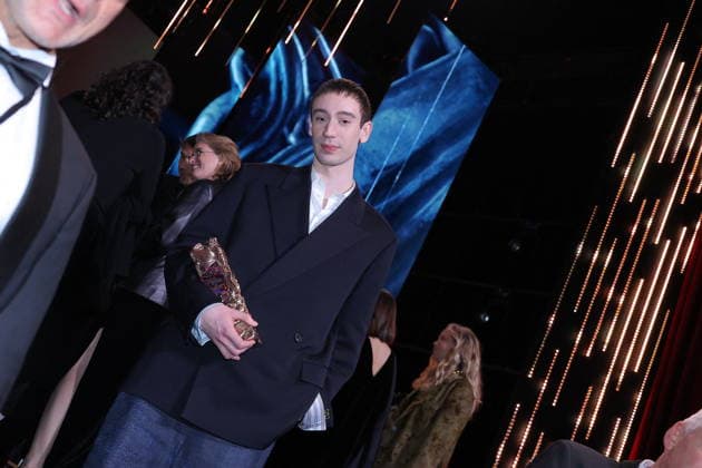 51st Cesar Ceremony Théodore Pellerin during the 51st Cesar Film Awards held at l Olympia on February 26, 2026, in Paris, France. Photo by Nasser Berzane ABACAPRESS.COM Paris France  Copyright: xBerzanexNasser ABACAx