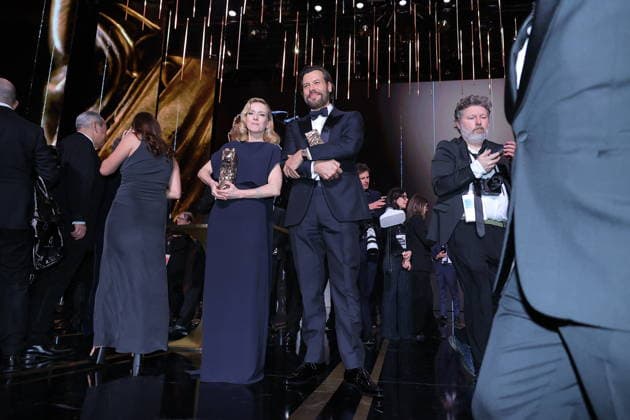 51st Cesar Ceremony Léa Drucker and Laurent Lafitte during the 51st Cesar Film Awards held at l Olympia on February 26, 2026, in Paris, France. Photo by Nasser Berzane ABACAPRESS.COM Paris France  Copyright: xBerzanexNasser ABACAx