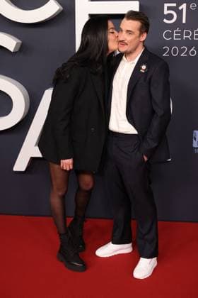 51st Cesar Ceremony - Arrivals JD 2 Melissa Izquierdo and Pierre Lottin arrives at the 51st Cesar Film Awards held at l Olympia on February 26, 2026, in Paris, France. Photo by Jerome Domine ABACAPRESS.COM Paris France  Copyright: xDominexJerome ABACAx