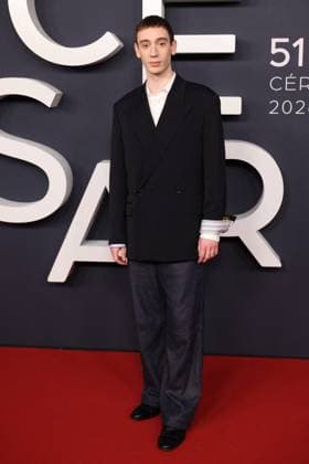 51st Cesar Ceremony - Arrivals JD 2 Théodore Pellerin arrives at the 51st Cesar Film Awards held at l Olympia on February 26, 2026, in Paris, France. Photo by Jerome Domine ABACAPRESS.COM Paris France  Copyright: xDominexJerome ABACAx