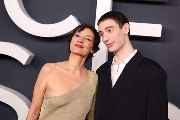 51st Cesar Ceremony - Arrivals JD 2 Jeanne Balibar and Théodore Pellerin arrives at the 51st Cesar Film Awards held at l Olympia on February 26, 2026, in Paris, France. Photo by Jerome Domine ABACAPRESS.COM Paris France  Copyright: xDominexJerome ABACAx