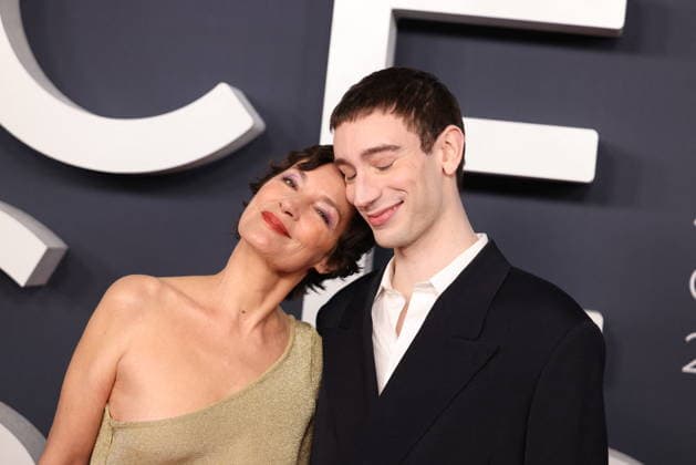 51st Cesar Ceremony - Arrivals JD 2 Jeanne Balibar and Théodore Pellerin arrives at the 51st Cesar Film Awards held at l Olympia on February 26, 2026, in Paris, France. Photo by Jerome Domine ABACAPRESS.COM Paris France  Copyright: xDominexJerome ABACAx