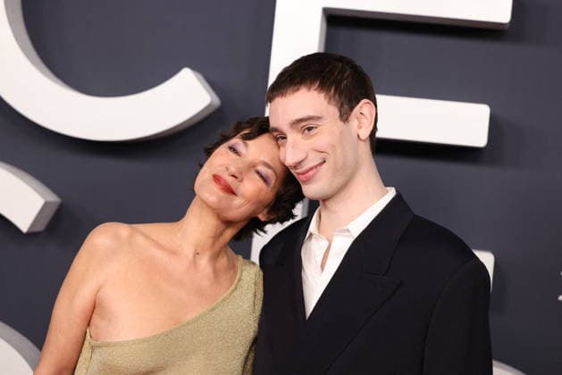 51st Cesar Ceremony - Arrivals JD 2 Jeanne Balibar and Théodore Pellerin arrives at the 51st Cesar Film Awards held at l Olympia on February 26, 2026, in Paris, France. Photo by Jerome Domine ABACAPRESS.COM Paris France  Copyright: xDominexJerome ABACAx