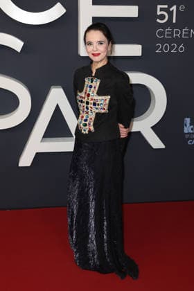51e CeÌreÌmonie des CeÌsar - arriveÌes AmÃ lie Nothomb 51e CeÌreÌmonie des CeÌsar - photocall des arriveÌes Cesar 20126 Ã l Olympia Ã Paris, le 26 fÃ vrier 2026.  Copyright: xFabricexChasseryx