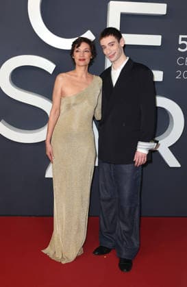 51e CeÌreÌmonie des CeÌsar - arriveÌes Jeanne Balibar et ThÃ odore Pellerin 51e CeÌreÌmonie des CeÌsar - photocall des arriveÌes Cesar 20126 Ã l Olympia Ã Paris, le 26 fÃ vrier 2026.  Copyright: xFabricexChasseryx