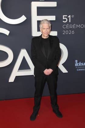 51e CeÌreÌmonie des CeÌsar - arriveÌes David Cronenberg 51e CeÌreÌmonie des CeÌsar - photocall des arriveÌes Cesar 20126 Ã l Olympia Ã Paris, le 26 fÃ vrier 2026.  Copyright: xFabricexChasseryx