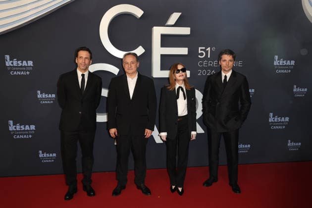 51e CeÌreÌmonie des CeÌsar - arriveÌes Alex Beaupain , Thierry Klifa , Isabelle Huppert et Raphael Personnaz 51e CeÌreÌmonie des CeÌsar - photocall des arriveÌes Cesar 20126 Ã l Olympia Ã Paris, le 26 fÃ vrier 2026.  Copyright: xFabricexChasseryx