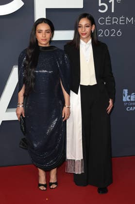 51e CeÌreÌmonie des CeÌsar - arriveÌes Hafsia Herzi et Nadia Melliti 51e CeÌreÌmonie des CeÌsar - photocall des arriveÌes Cesar 20126 Ã l Olympia Ã Paris, le 26 fÃ vrier 2026.  Copyright: xFabricexChasseryx