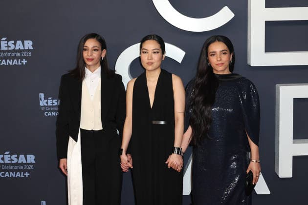51e CeÌreÌmonie des CeÌsar - arriveÌes Nadia Melliti , Ji-Min Park et Hafsia Herzi 51e CeÌreÌmonie des CeÌsar - photocall des arriveÌes Cesar 20126 Ã l Olympia Ã Paris, le 26 fÃ vrier 2026.  Copyright: xFabricexChasseryx