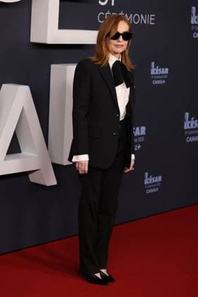 51st Cesar Ceremony - Arrivals JD 2 Isabelle Huppert arrives at the 51st Cesar Film Awards held at l Olympia on February 26, 2026, in Paris, France. Photo by Jerome Domine ABACAPRESS.COM Paris France  Copyright: xDominexJerome ABACAx