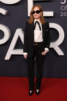 51st Cesar Ceremony - Arrivals JD 2 Isabelle Huppert arrives at the 51st Cesar Film Awards held at l Olympia on February 26, 2026, in Paris, France. Photo by Jerome Domine ABACAPRESS.COM Paris France  Copyright: xDominexJerome ABACAx