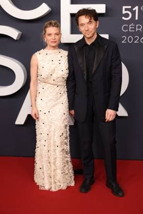 51st Cesar Ceremony - Arrivals JD 2 Mélanie Thierry and Raphael Haroche arrives at the 51st Cesar Film Awards held at l Olympia on February 26, 2026, in Paris, France. Photo by Jerome Domine ABACAPRESS.COM Paris France  Copyright: xDominexJerome ABACAx