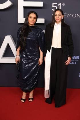 51st Cesar Ceremony - Arrivals JD 2 Hafsia Herzi and Nadia Melliti arrives at the 51st Cesar Film Awards held at l Olympia on February 26, 2026, in Paris, France. Photo by Jerome Domine ABACAPRESS.COM Paris France  Copyright: xDominexJerome ABACAx
