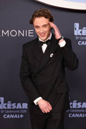 51st Cesar Ceremony - Arrivals JD 2 Benjamin Voisin arrives at the 51st Cesar Film Awards held at l Olympia on February 26, 2026, in Paris, France. Photo by Jerome Domine ABACAPRESS.COM Paris France  Copyright: xDominexJerome ABACAx