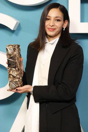 51st Cesar Ceremony Press Room Nadia Melliti poses with the Rising Star Cesar Award during the 51st Cesar Film Awards held at l Olympia on February 26, 2026, in Paris, France. Photo by Jerome Domine ABACAPRESS.COM Paris France  Copyright: xDominexJerome ABACAx