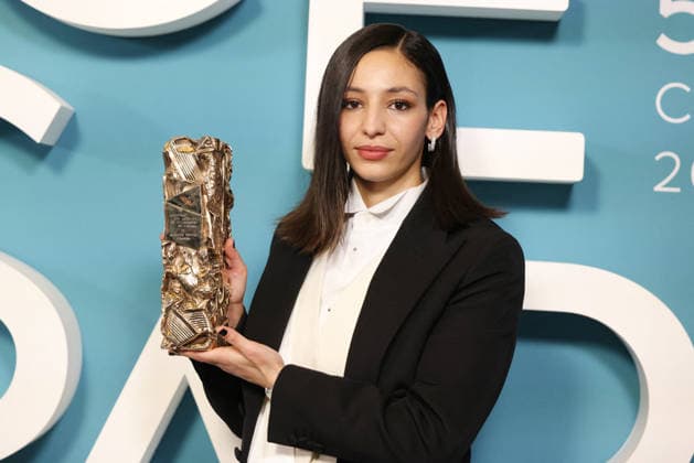 51st Cesar Ceremony Press Room Nadia Melliti poses with the Rising Star Cesar Award during the 51st Cesar Film Awards held at l Olympia on February 26, 2026, in Paris, France. Photo by Jerome Domine ABACAPRESS.COM Paris France  Copyright: xDominexJerome ABACAx