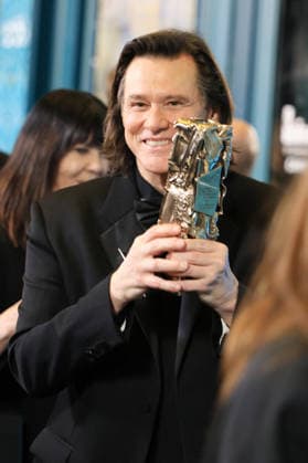 51st Cesar Ceremony Press Room Jim Carrey poses with the Honorary Cesar Award during the 51st Cesar Film Awards held at l Olympia on February 26, 2026, in Paris, France. Photo by Jerome Domine ABACAPRESS.COM Paris France  Copyright: xDominexJerome ABACAx