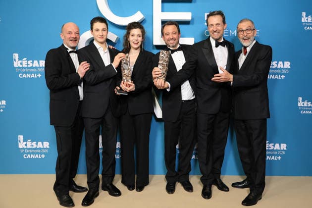 51st Cesar Ceremony Press Room Vincent Munier poses with the Best Documentary Cesar Award during the 51st Cesar Film Awards held at l Olympia on February 26, 2026, in Paris, France. Photo by Jerome Domine ABACAPRESS.COM Paris France  Copyright: xDominexJerome ABACAx