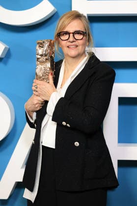 51st Cesar Ceremony Press Room Pascaline Chavanne poses with the Best Costume Design Cesar Award during the 51st Cesar Film Awards held at l Olympia on February 26, 2026, in Paris, France. Photo by Jerome Domine ABACAPRESS.COM Paris France  Copyright: xDominexJerome ABACAx