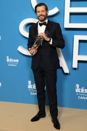 51st Cesar Ceremony Press Room Laurent Lafitte poses with the Best Actor Cesar Award during the 51st Cesar Film Awards held at l Olympia on February 26, 2026, in Paris, France. Photo by Jerome Domine ABACAPRESS.COM Paris France  Copyright: xDominexJerome ABACAx