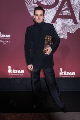 51st Cesar Awards - Fouquet s Dinner Ambroise Rateau posing upon arrival at the Gala Dinner following the 51st Cesar Awardsceremony, held at the iconic Fouquet’s restaurant in Paris on February 26, 2026. Photo byDavid Boyer ABACAPRESS.COM Paris France  Copyright: xBoyerxDavid ABACAx