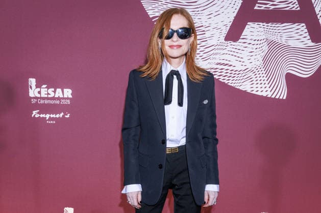 51st Cesar Awards - Fouquet s Dinner Isabelle Huppert posing upon arrival at the Gala Dinner following the 51st Cesar Awardsceremony, held at the iconic Fouquet’s restaurant in Paris on February 26, 2026. Photo byDavid Boyer ABACAPRESS.COM Paris France  Copyright: xBoyerxDavid ABACAx