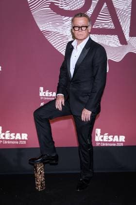 51st Cesar Awards - Fouquet s Dinner Franck Dubosc posing upon arrival at the Gala Dinner following the 51st Cesar Awardsceremony, held at the iconic Fouquet’s restaurant in Paris on February 26, 2026. Photo byDavid Boyer ABACAPRESS.COM Paris France  Copyright: xBoyerxDavid ABACAx