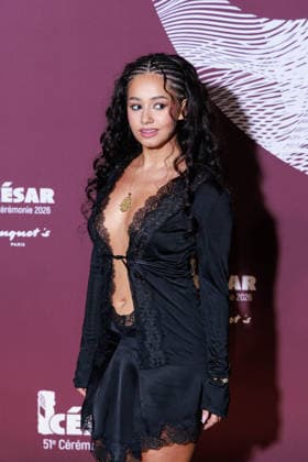 51st Cesar Awards - Fouquet s Dinner Lena Mahfouf posing upon arrival at the Gala Dinner following the 51st Cesar Awardsceremony, held at the iconic Fouquet’s restaurant in Paris on February 26, 2026. Photo byDavid Boyer ABACAPRESS.COM Paris France  Copyright: xBoyerxDavid ABACAx