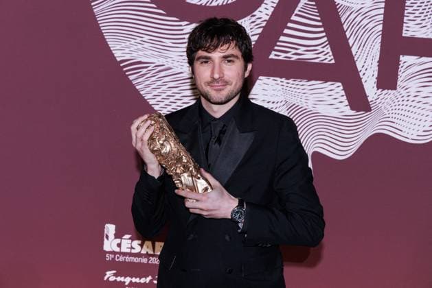 51st Cesar Awards - Fouquet s Dinner Guillaule Marbek posing upon arrival at the Gala Dinner following the 51st Cesar Awardsceremony, held at the iconic Fouquet’s restaurant in Paris on February 26, 2026. Photo byDavid Boyer ABACAPRESS.COM Paris France  Copyright: xBoyerxDavid ABACAx
