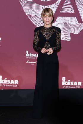 51st Cesar Awards - Fouquet s Dinner Marina Fois posing upon arrival at the Gala Dinner following the 51st Cesar Awardsceremony, held at the iconic Fouquet’s restaurant in Paris on February 26, 2026. Photo byDavid Boyer ABACAPRESS.COM Paris France  Copyright: xBoyerxDavid ABACAx