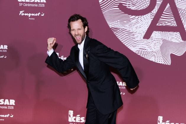 51st Cesar Awards - Fouquet s Dinner Benjamin Lavernhe posing upon arrival at the Gala Dinner following the 51st Cesar Awardsceremony, held at the iconic Fouquet’s restaurant in Paris on February 26, 2026. Photo byDavid Boyer ABACAPRESS.COM Paris France  Copyright: xBoyerxDavid ABACAx