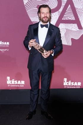 51st Cesar Awards - Fouquet s Dinner Laurent Lafitte posing upon arrival at the Gala Dinner following the 51st Cesar Awardsceremony, held at the iconic Fouquet’s restaurant in Paris on February 26, 2026. Photo byDavid Boyer ABACAPRESS.COM Paris France  Copyright: xBoyerxDavid ABACAx
