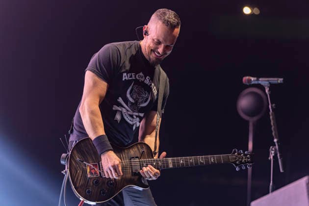 Alter Bridge perform at AO Arena Mark Tremonti of Alter Bridge performs at AO Arena, Manchester, England, 26th February 2026. Editorial use only, Credit:Mike Gray Avalon  Copyright: xMikexGrayx xAvalonx 1078559686
