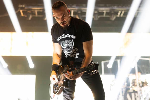 Alter Bridge perform at AO Arena Mark Tremonti of Alter Bridge performs at AO Arena, Manchester, England, 26th February 2026. Editorial use only, Credit:Mike Gray Avalon  Copyright: xMikexGrayx xAvalonx 1078560033