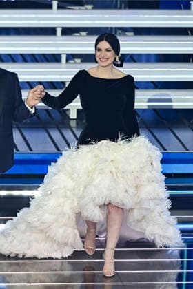 76th Italian Song Festival of Sanremo 3rd Evening Teatro Ariston - Sanremo, Italy Laura Pausini 76th Italian Song Festival of Sanremo 3rd Evening Teatro Ariston - Sanremo, Italy 26th February 2026 SGPItalia id 134399_050 Not Exclusive  Copyright: xAlfonsoxCatalano SGPx
