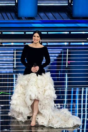 76th Italian Song Festival of Sanremo 3rd Evening Teatro Ariston - Sanremo, Italy Laura Pausini 76th Italian Song Festival of Sanremo 3rd Evening Teatro Ariston - Sanremo, Italy 26th February 2026 SGPItalia id 134399_050 Not Exclusive  Copyright: xAlfonsoxCatalano SGPx